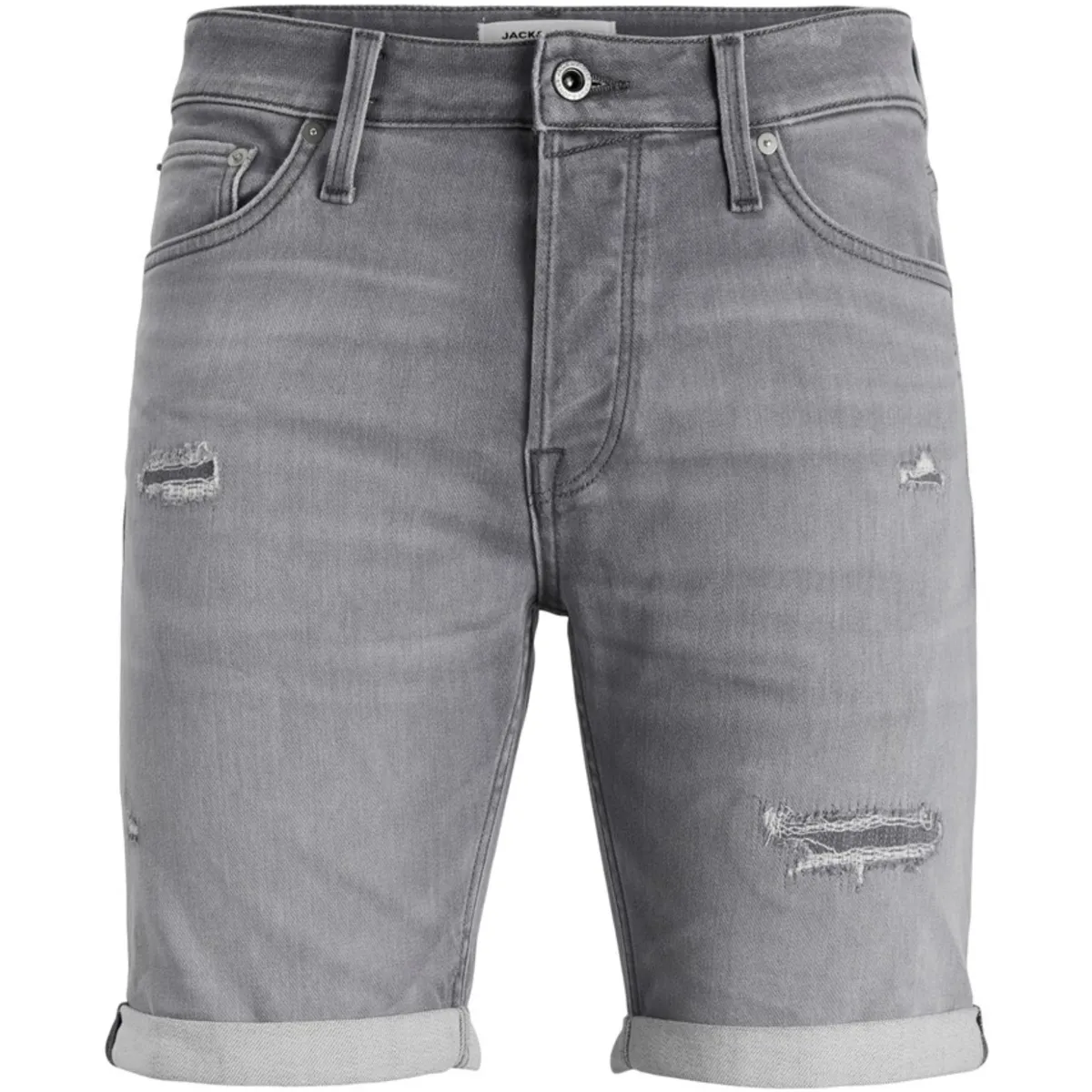 12230597 JJIRICK JJIORG SHORTS GE 380 I.K SN JNR GREY DENIM