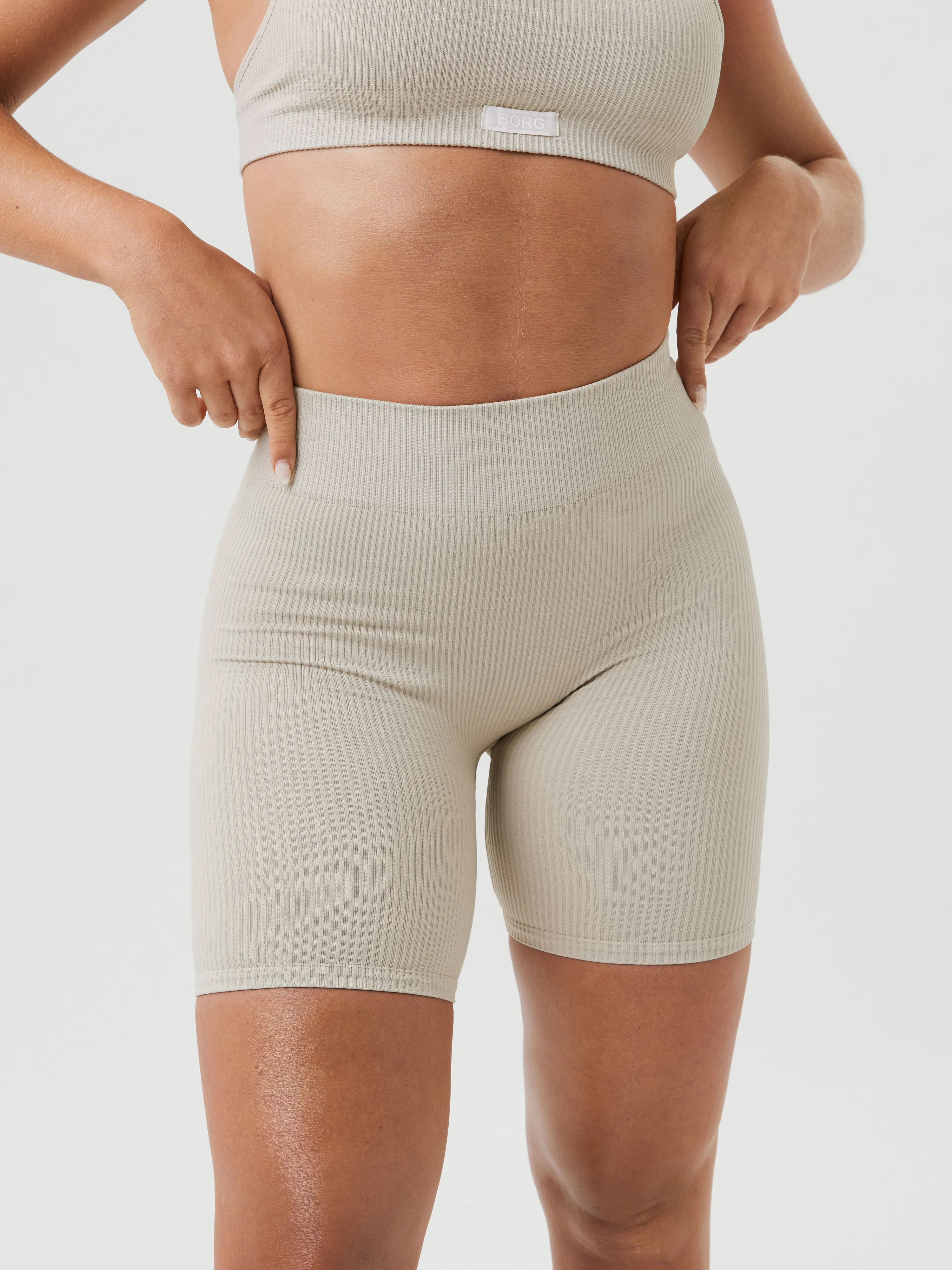 Alice Stenlöf Seamless Rib Shorts