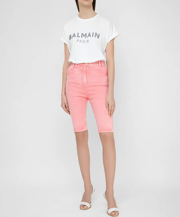 Balmain Pink shorts