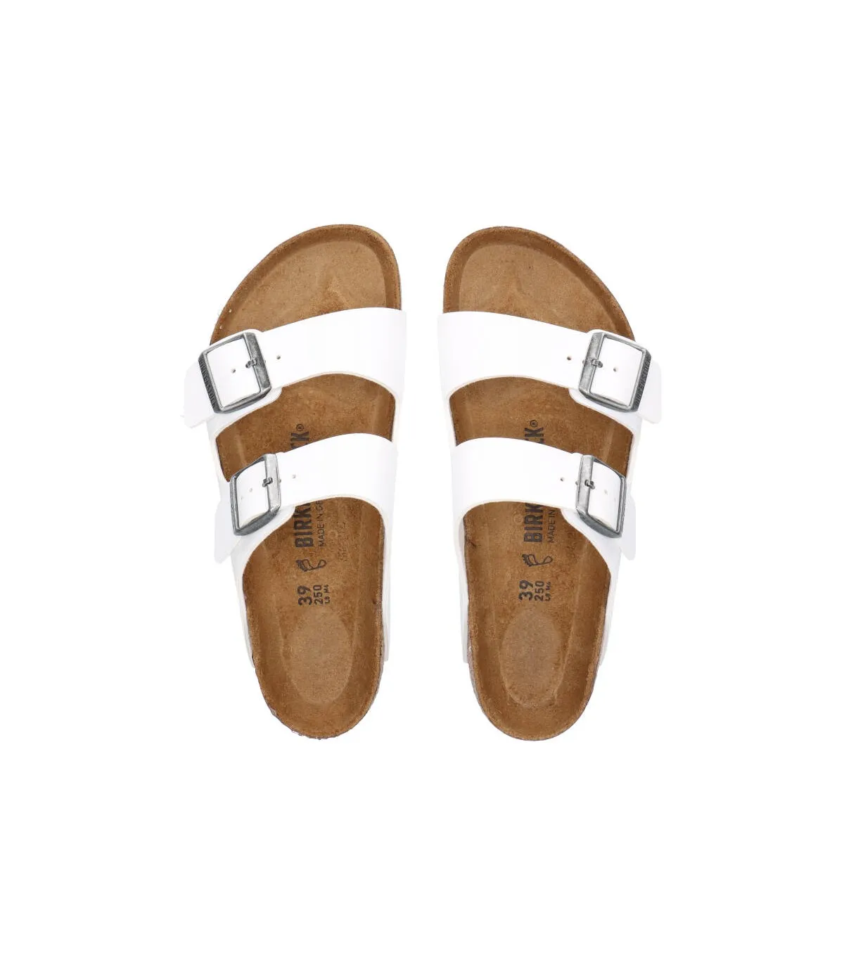 Birkenstock Arizona BF White REGULAR Mujer Blanco