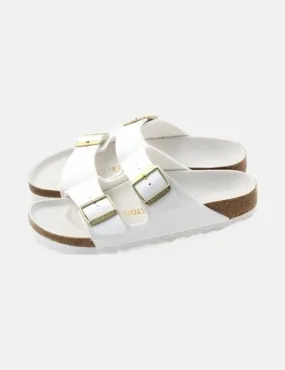 Birkenstock Chancla blanca hebillas