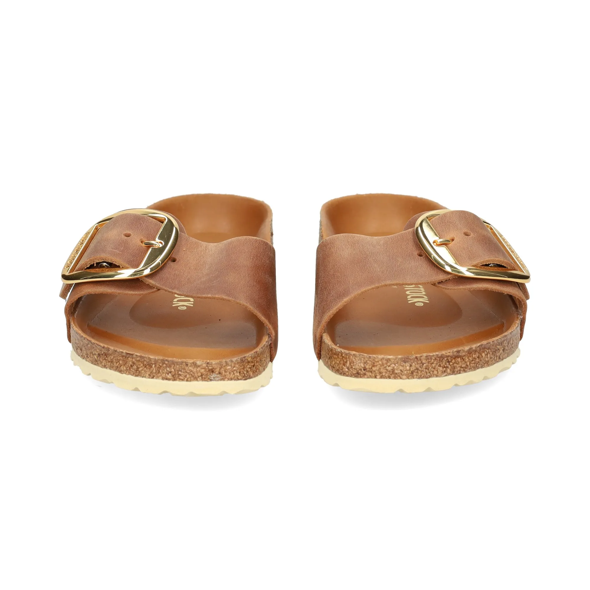 BIRKENSTOCK Sandalias planas de Mujer Cognac HEX