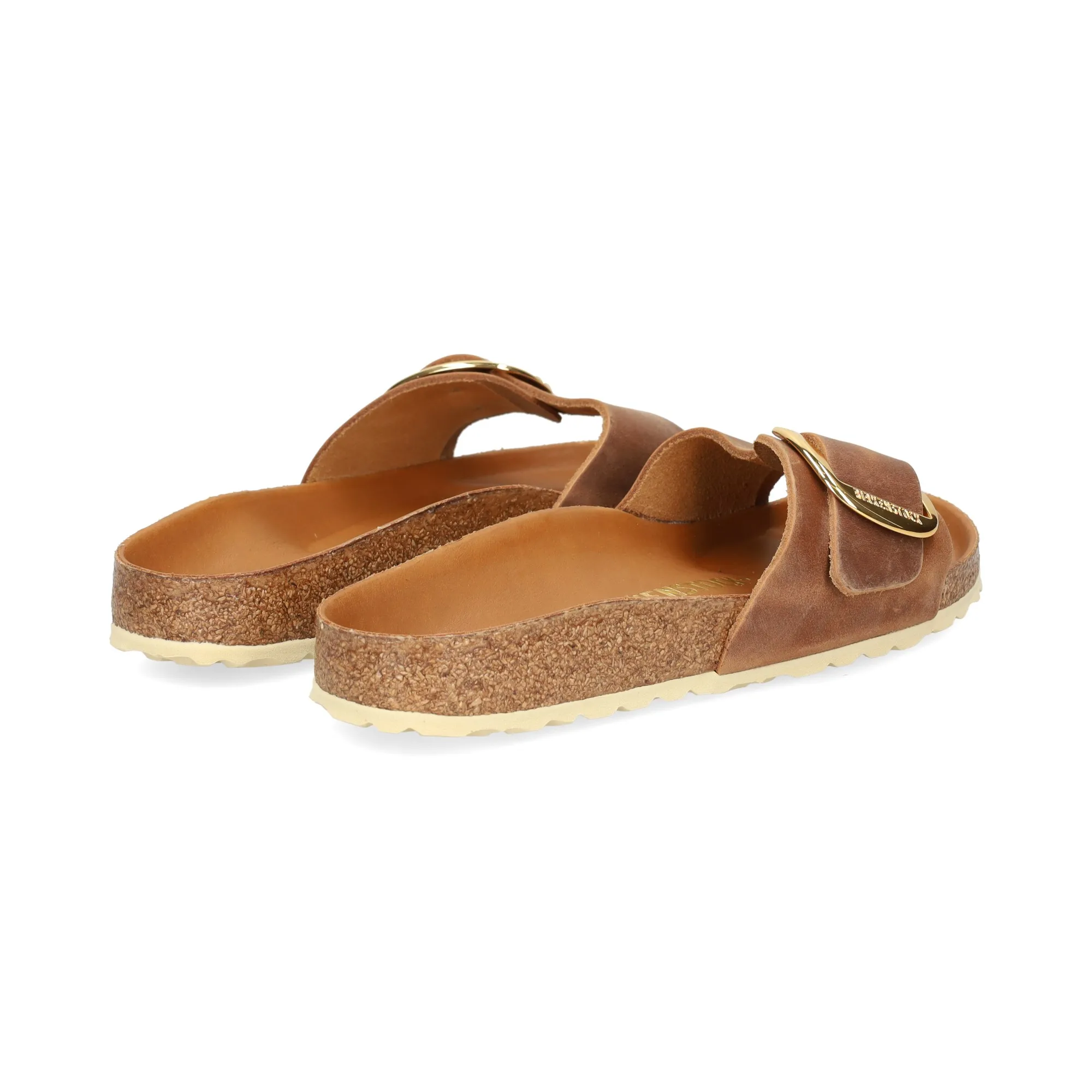 BIRKENSTOCK Sandalias planas de Mujer Cognac HEX