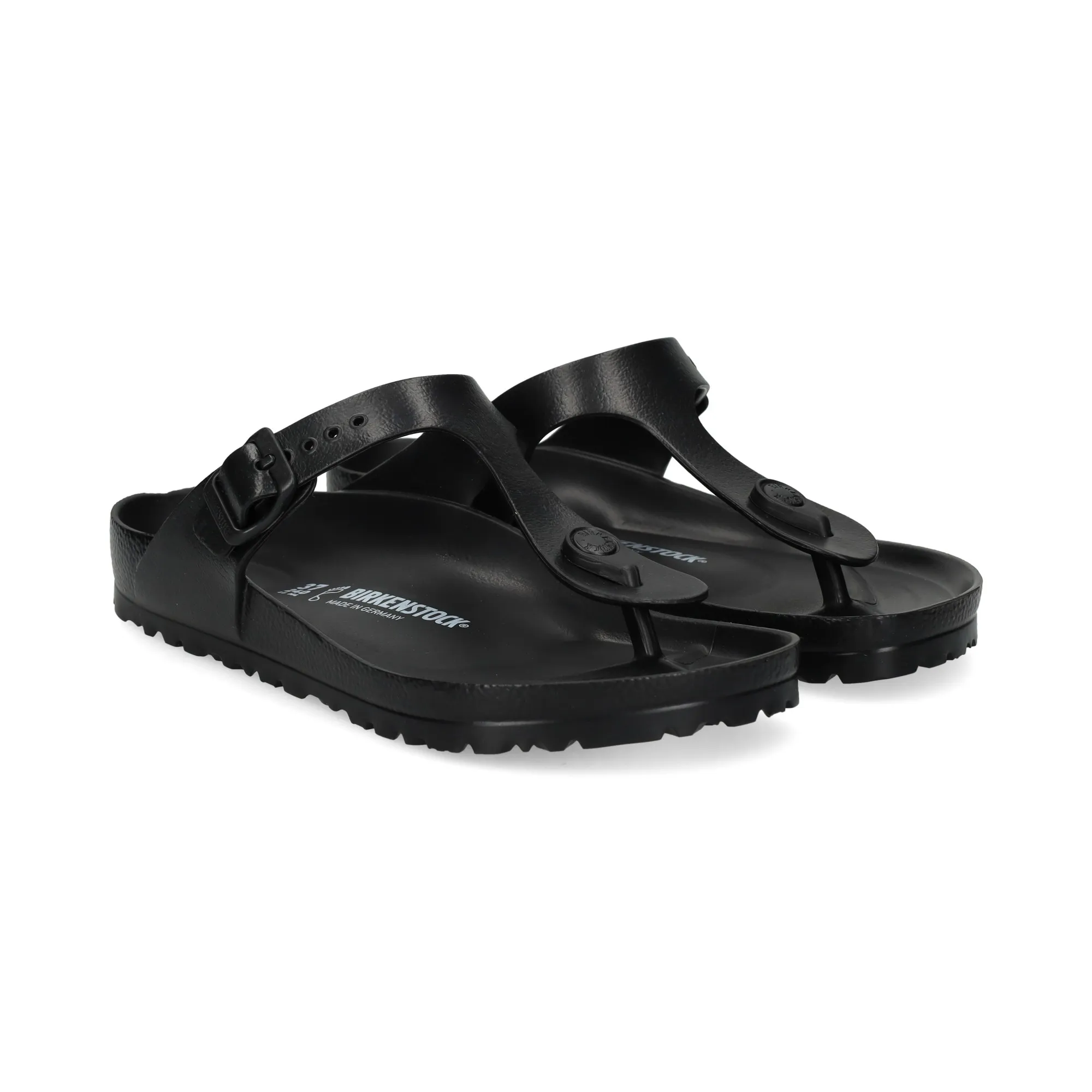 BIRKENSTOCK Sandalias planas de Mujer NEGRO