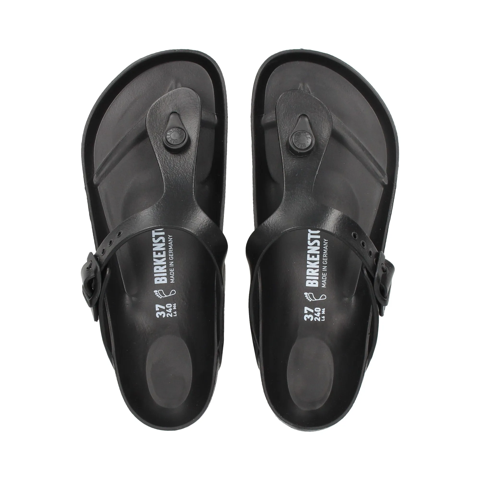 BIRKENSTOCK Sandalias planas de Mujer NEGRO