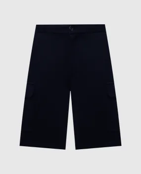 Brunello Cucinelli Blue cargo shorts