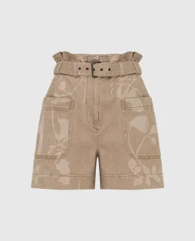 Brunello Cucinelli Floral print shorts