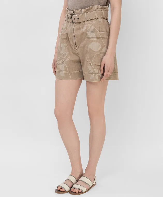 Brunello Cucinelli Floral print shorts