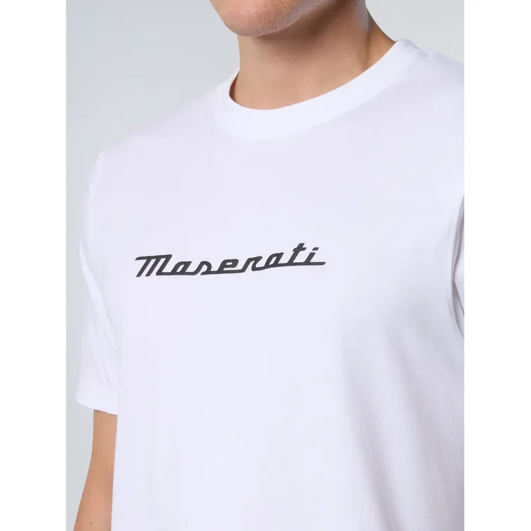 CAMISETA CON MAXITRIDENTE HOMBRE MASERATI X NORTH SAILS