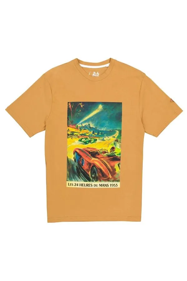 Camiseta Hombre 24H Le Mans Tsm53-580 Camel