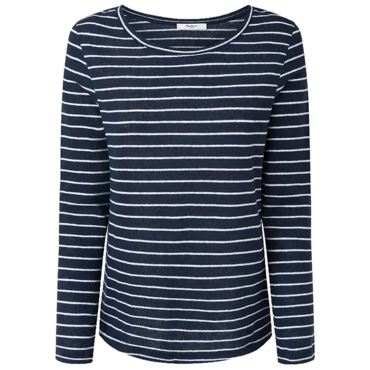 CAMISETA MANGA LARGA FIT REGULAR MUJER PEPE JEANS