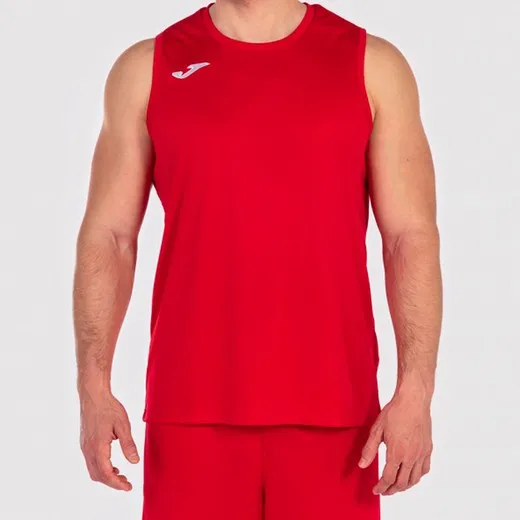 Combi Basket T-Shirt Red Sleeveless