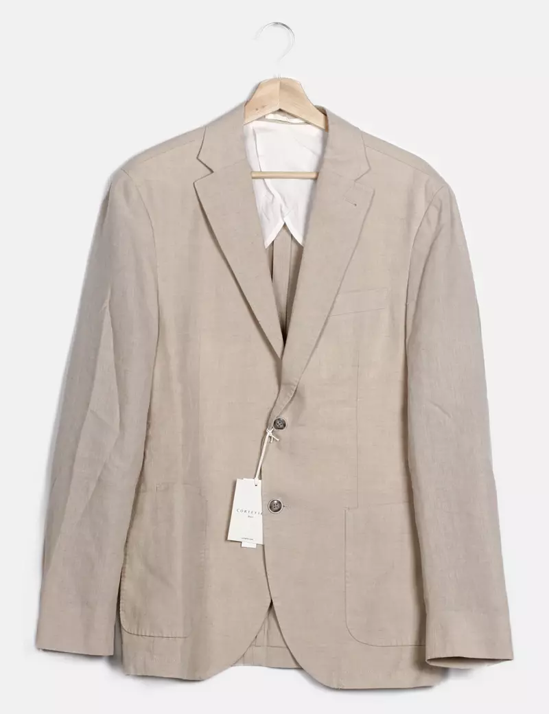 Cortefiel Blazer Lino