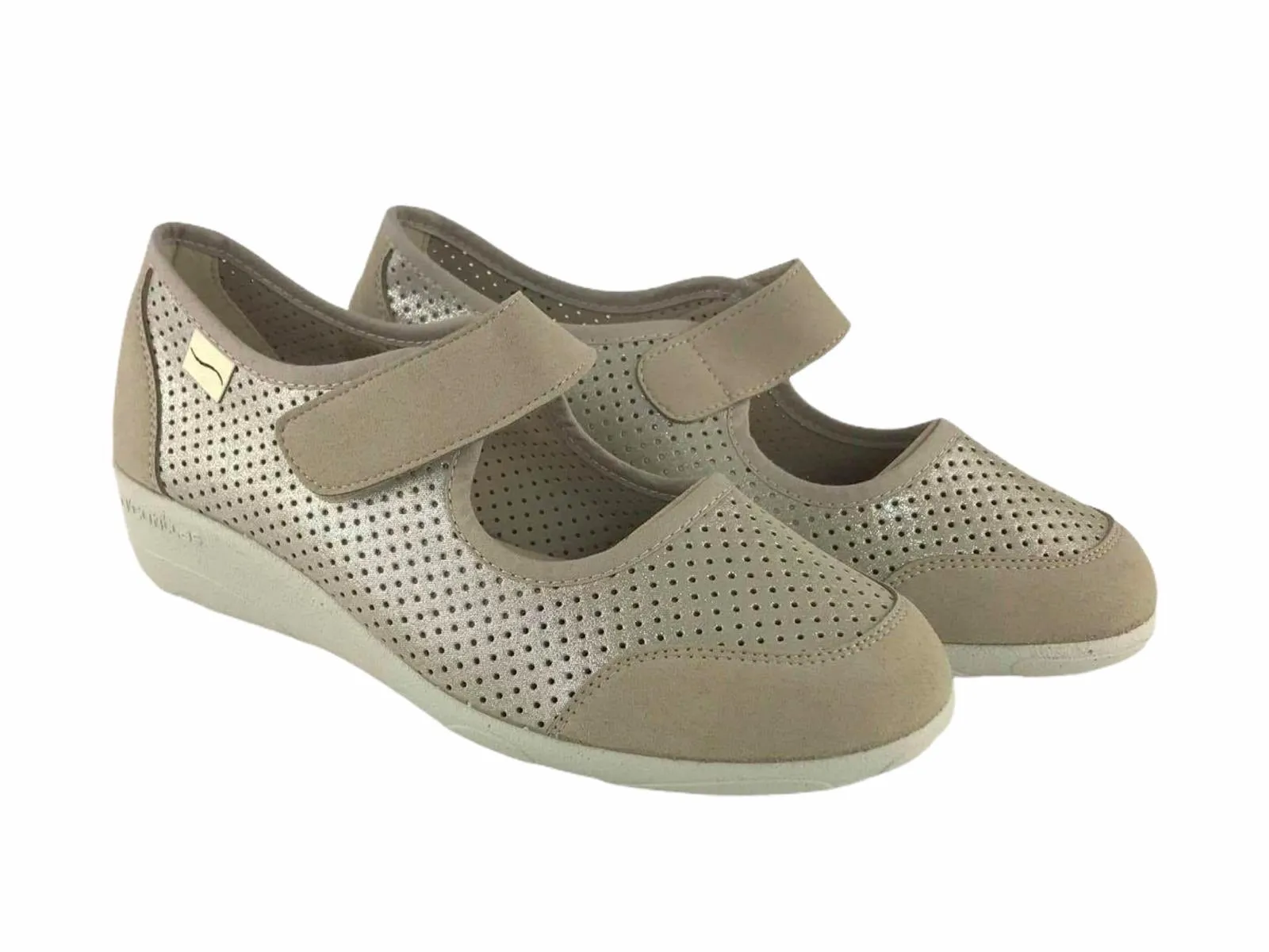 Cutillas | Sneakers abierto Carola Beige