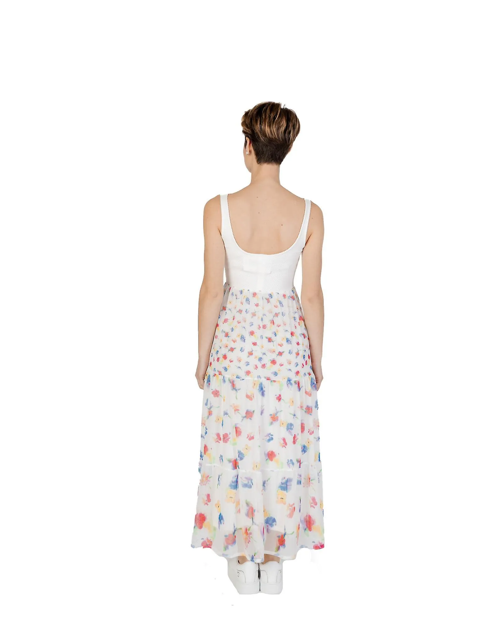 Desigual Floral Sleeveless Round Neck Dress