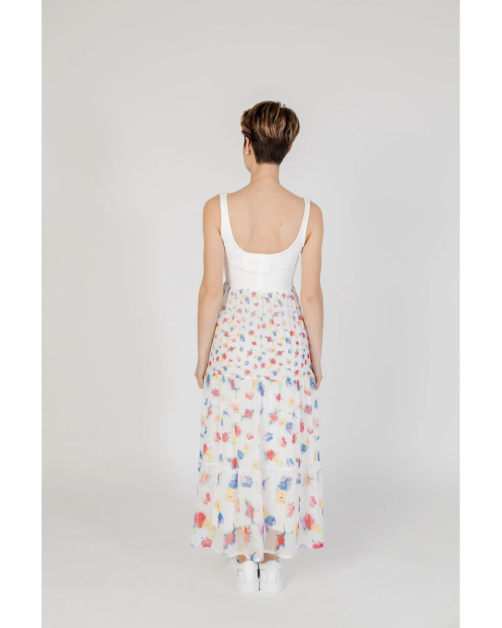 Desigual Floral Sleeveless Round Neck Dress