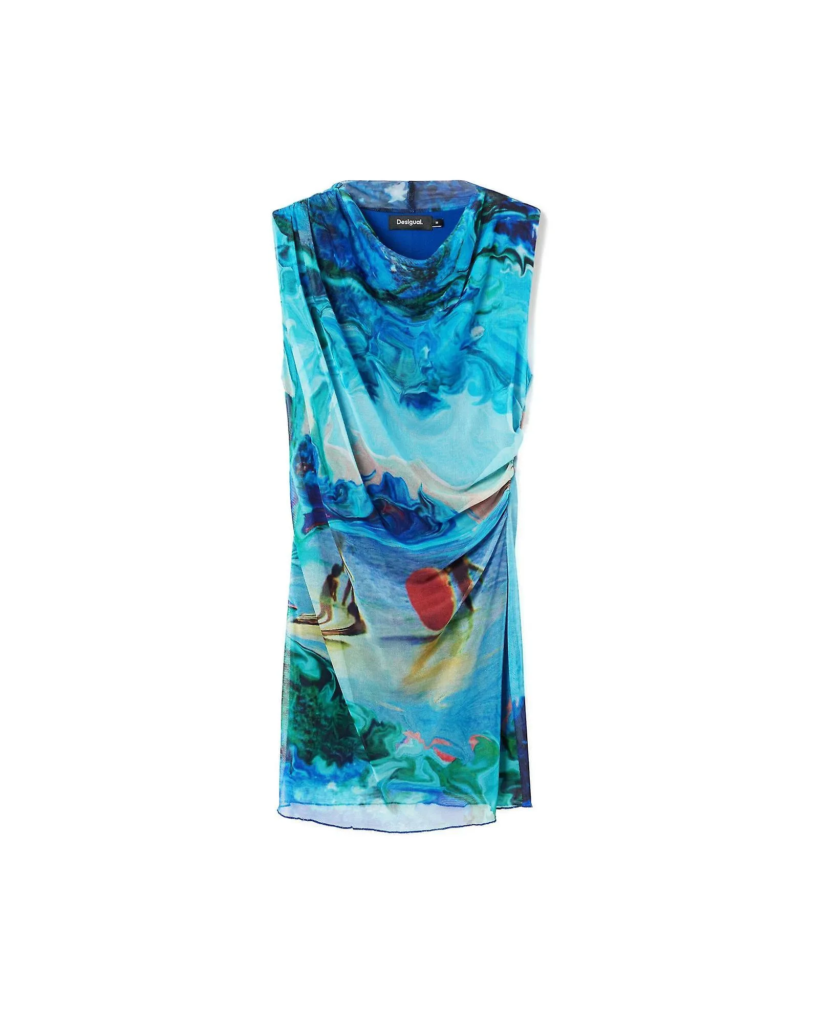 Desigual Printed Sleeveless Dress