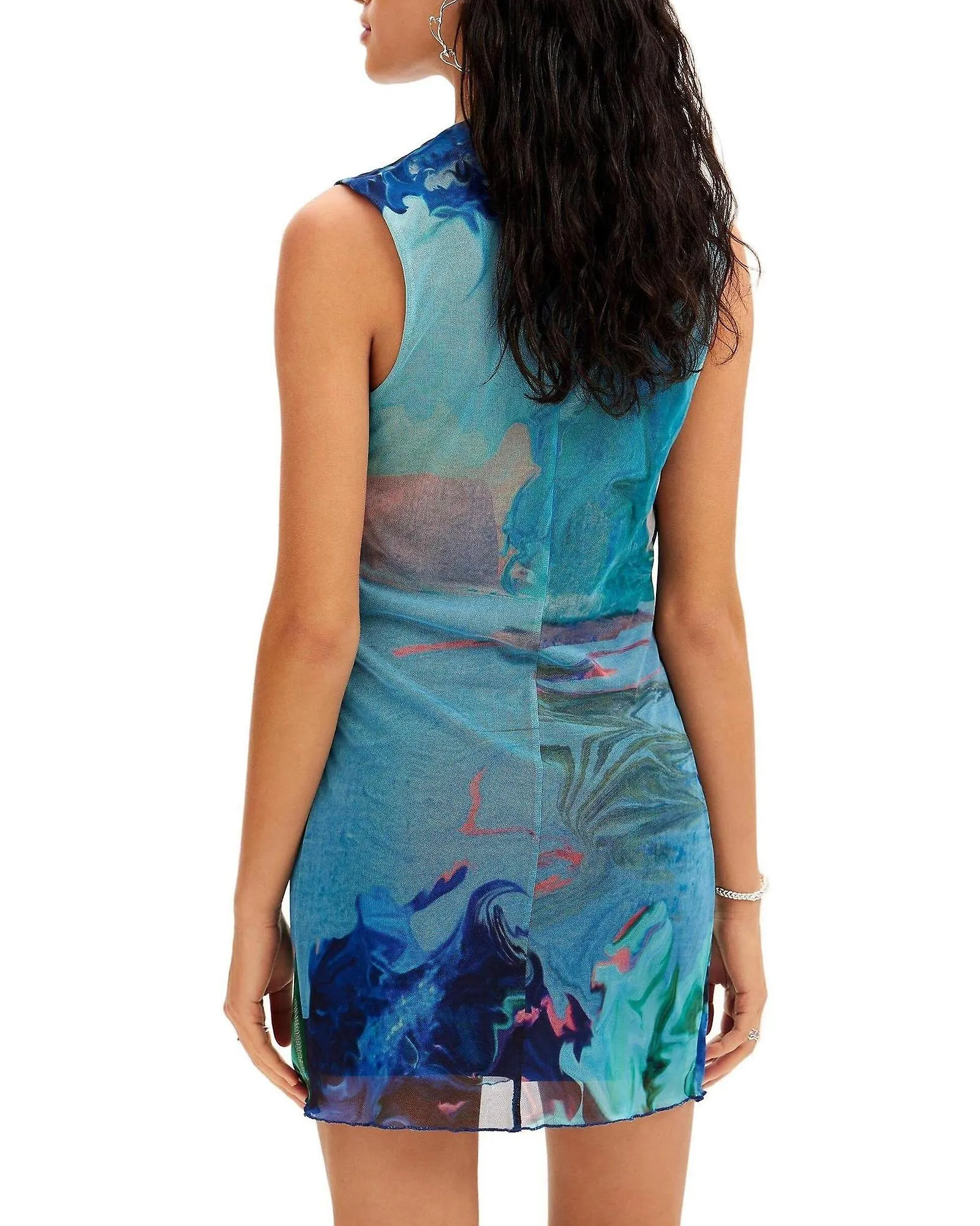 Desigual Printed Sleeveless Dress