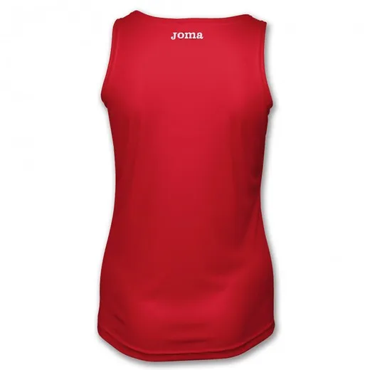 Diana Sleeveless Women Shirt Red