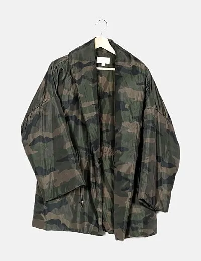 Divine heritage Parka estampado militar