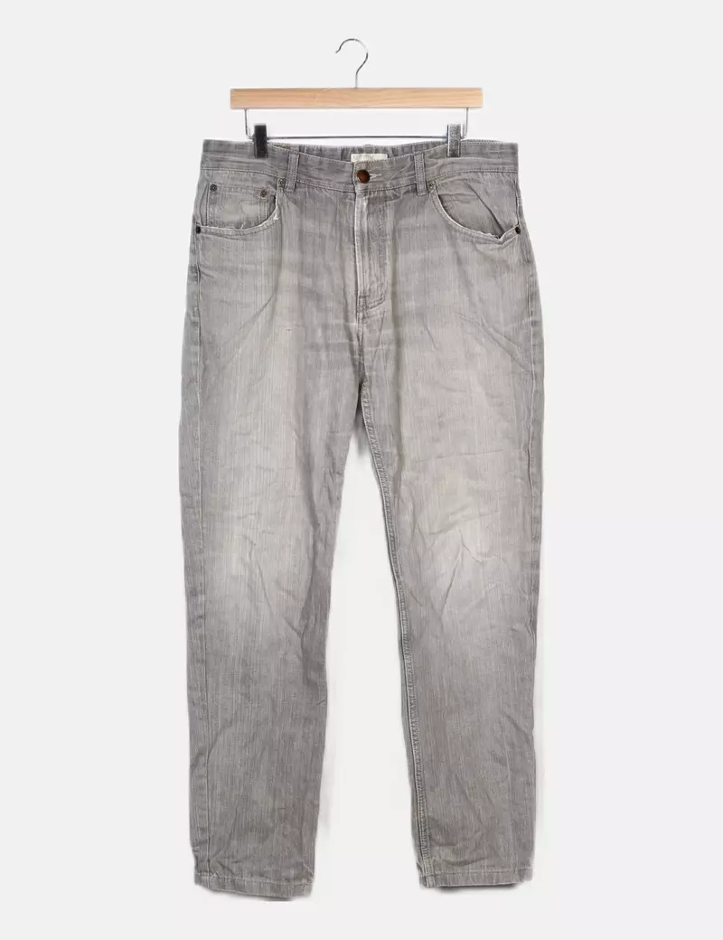 Easy Wear Pantalón gris denim