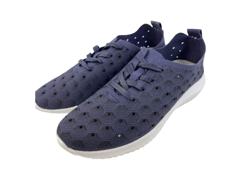 Eoligeros | Sneakers mujer microfibra súper ligeros Flaner navy