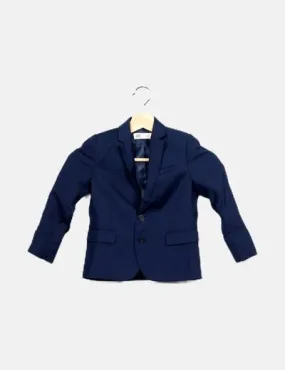 H&M Blazer azul marina