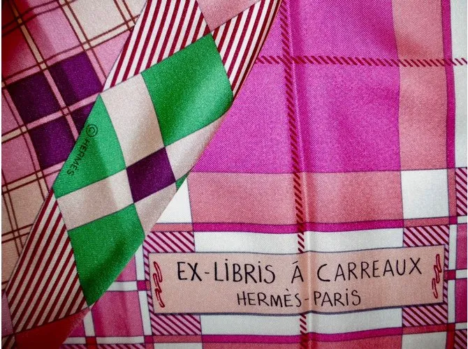 Hermès Bufanda de seda Multicolor 