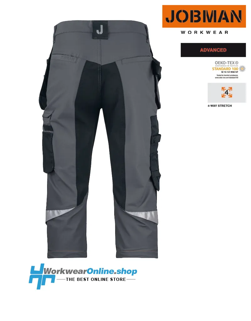 Jobman Workwear 2195 [tres cuartos] Shorts largos elásticos HP