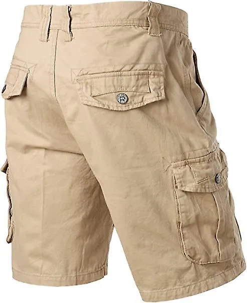 Men's Casual Summer Combat Cotton Twill Cargo Shorts