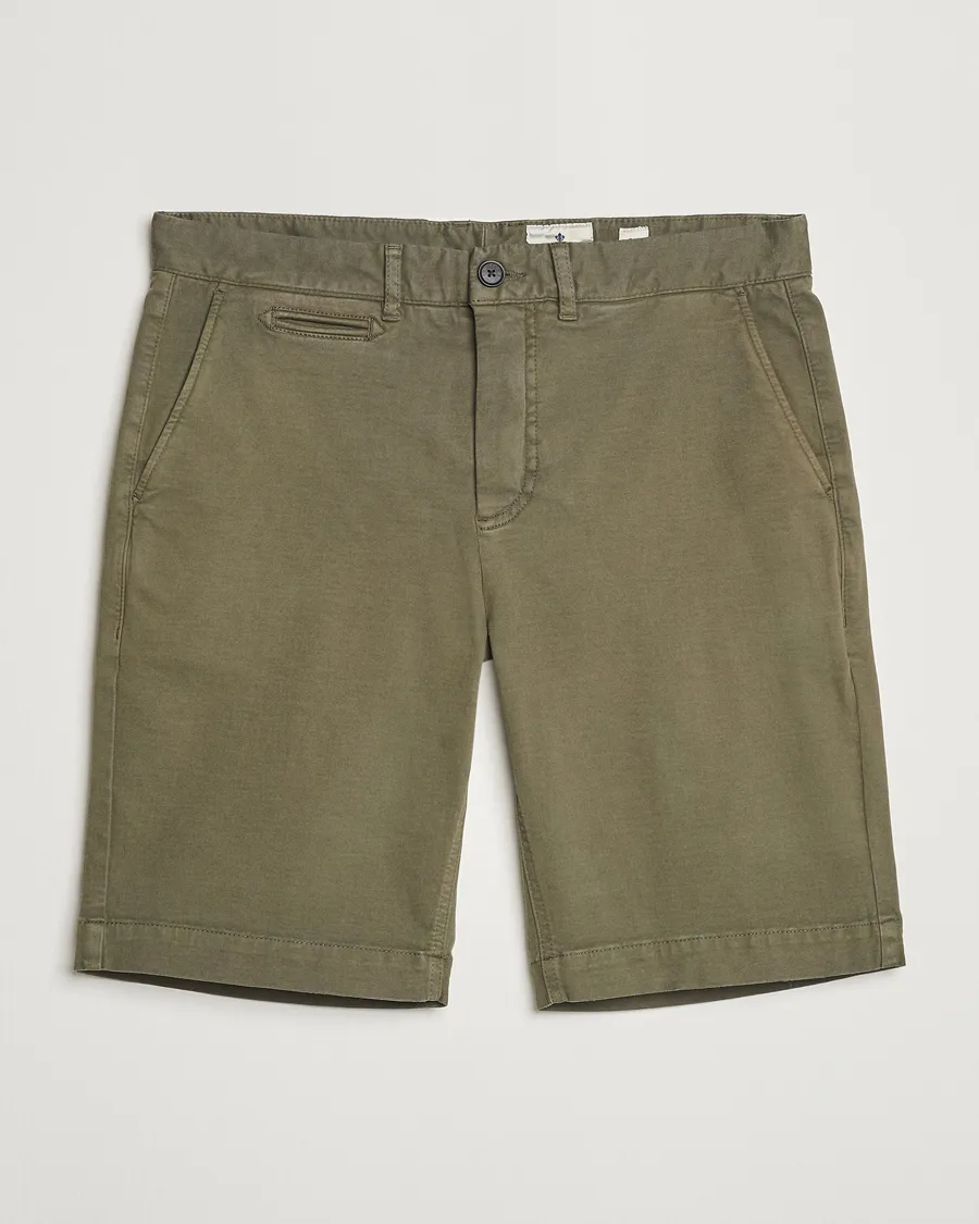 Morris Jeffrey Chino Shorts Olive