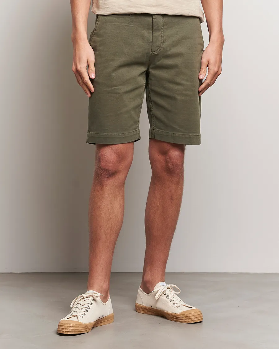 Morris Jeffrey Chino Shorts Olive