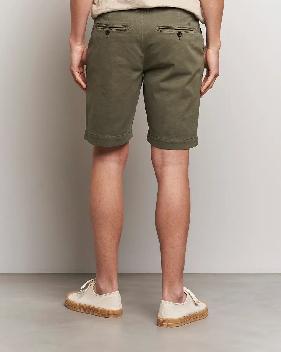 Morris Jeffrey Chino Shorts Olive