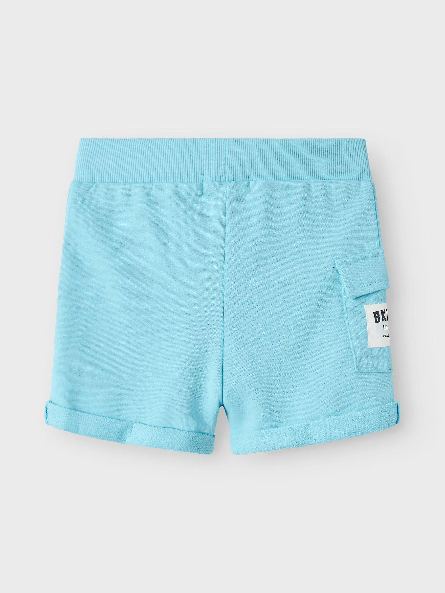 NAME IT Jungen Shorts 2er-Set elastischer Bund Kordelzug Baumwollshorts Kinder