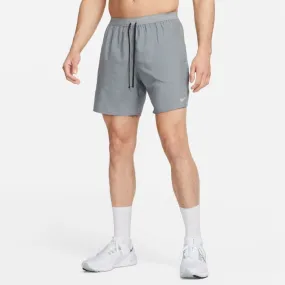 Nike Hombre Shorts Dri-FIT Stride 7in Brief-Lined Shorts Gris 