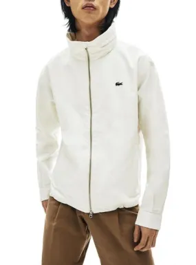 parka lacoste wind beige para hombre