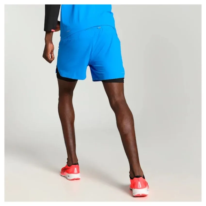 Puma Hombre Shorts Run Ultraweave 2IN1 Shorts Azul 