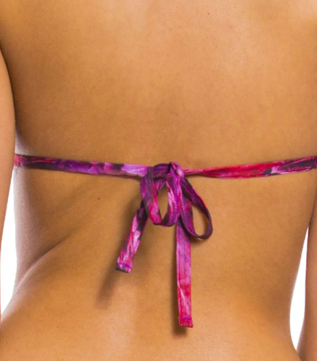 Purple amalfi tan through bikini top