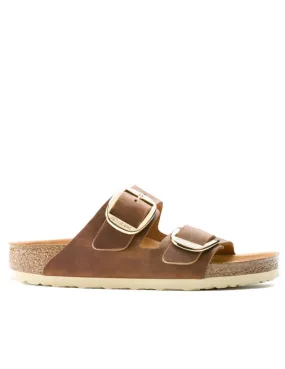 Sandalia Big Buckle marron Birkenstock mujer