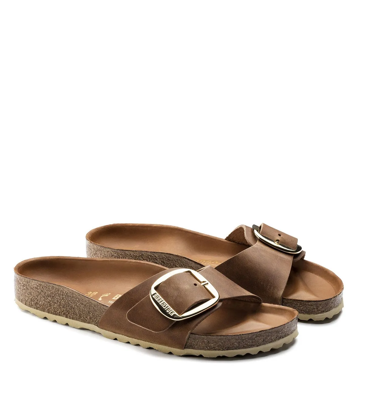 SANDALIA BIO PIEL CUERO BIRKENSTOCK MADRID BIG BUCKLE 1006525