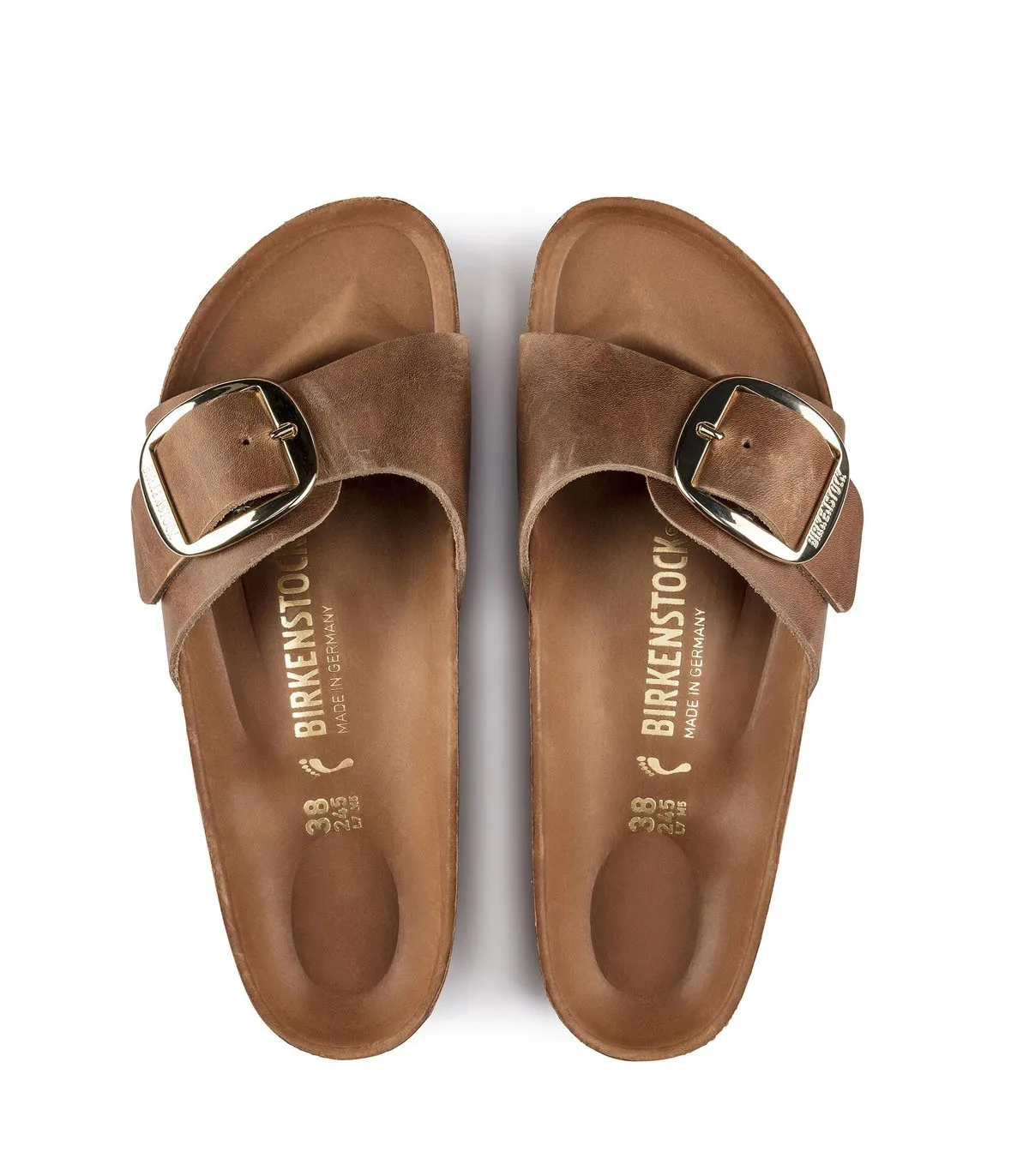 SANDALIA BIO PIEL CUERO BIRKENSTOCK MADRID BIG BUCKLE 1006525