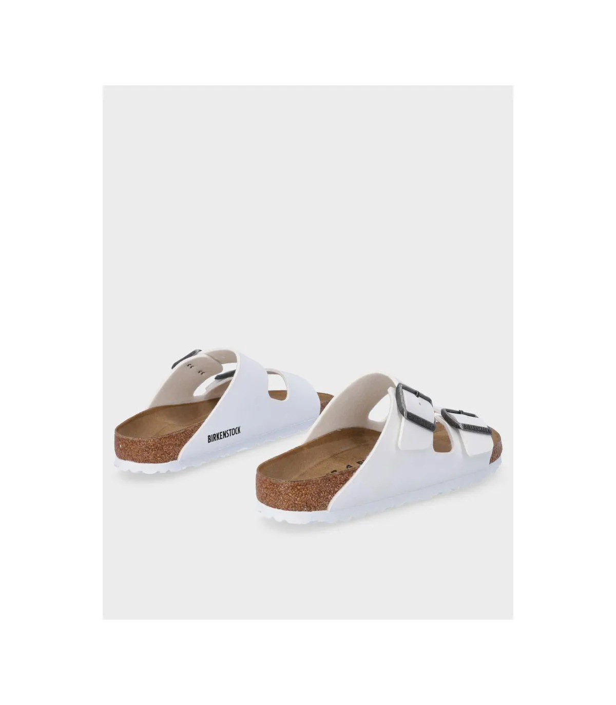 SANDALIA PLANA BIRKENSTOCK ARIZONA BF WHITE