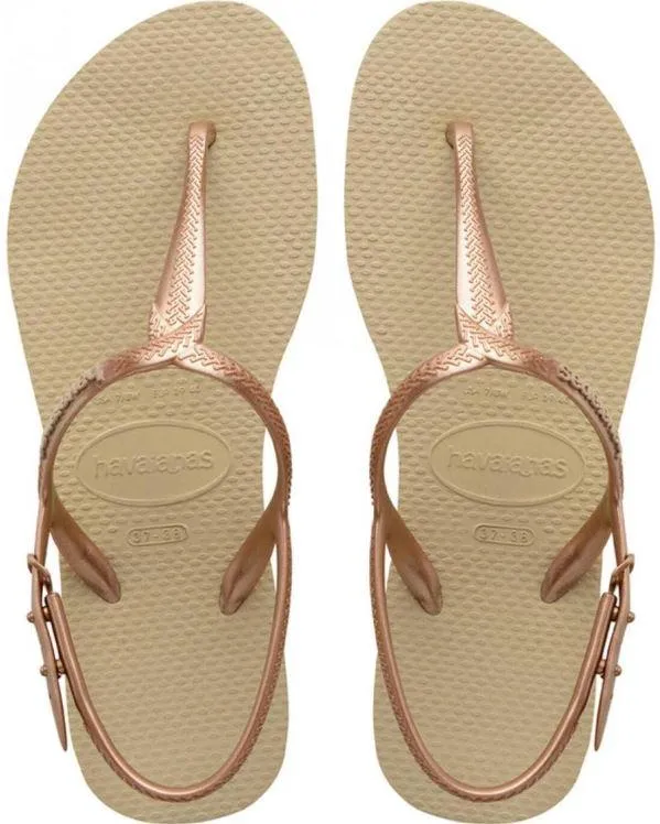 Sandalias Havaianas Twist FC Dorado Sand Grey