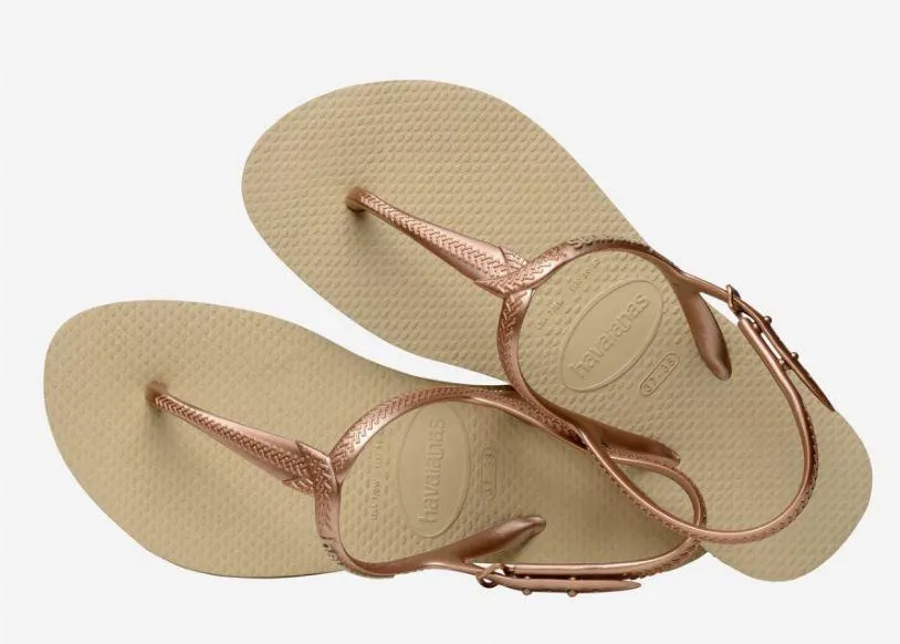 Sandalias Havaianas Twist FC Dorado Sand Grey