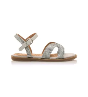 Sandalias Maria plateado