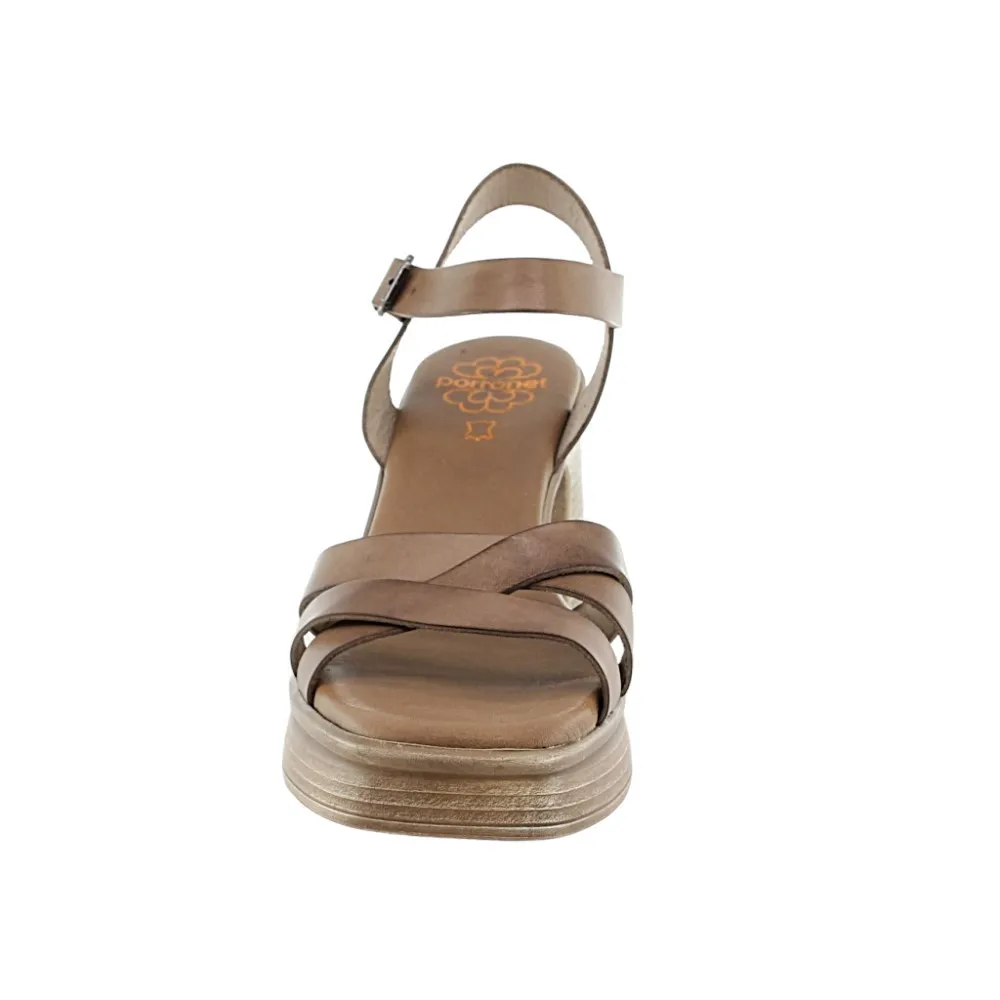 Sandalias Porronet 3052 Taupe