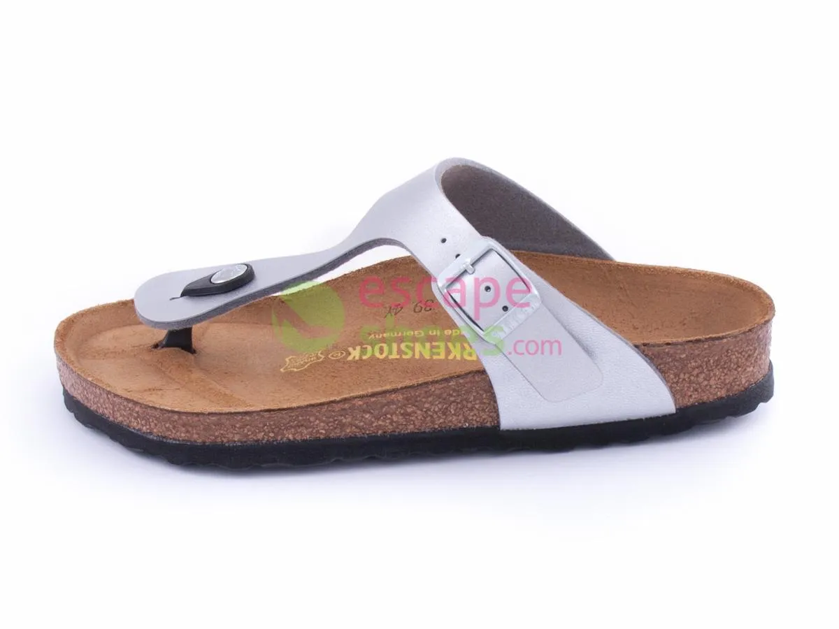 Sandálias BIRKENSTOCK Gizeh 43851 Prata