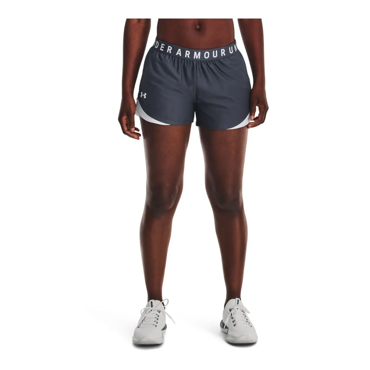 Short Entrenamiento Mujer Under Armour Play Up Shorts 3.0 Gris