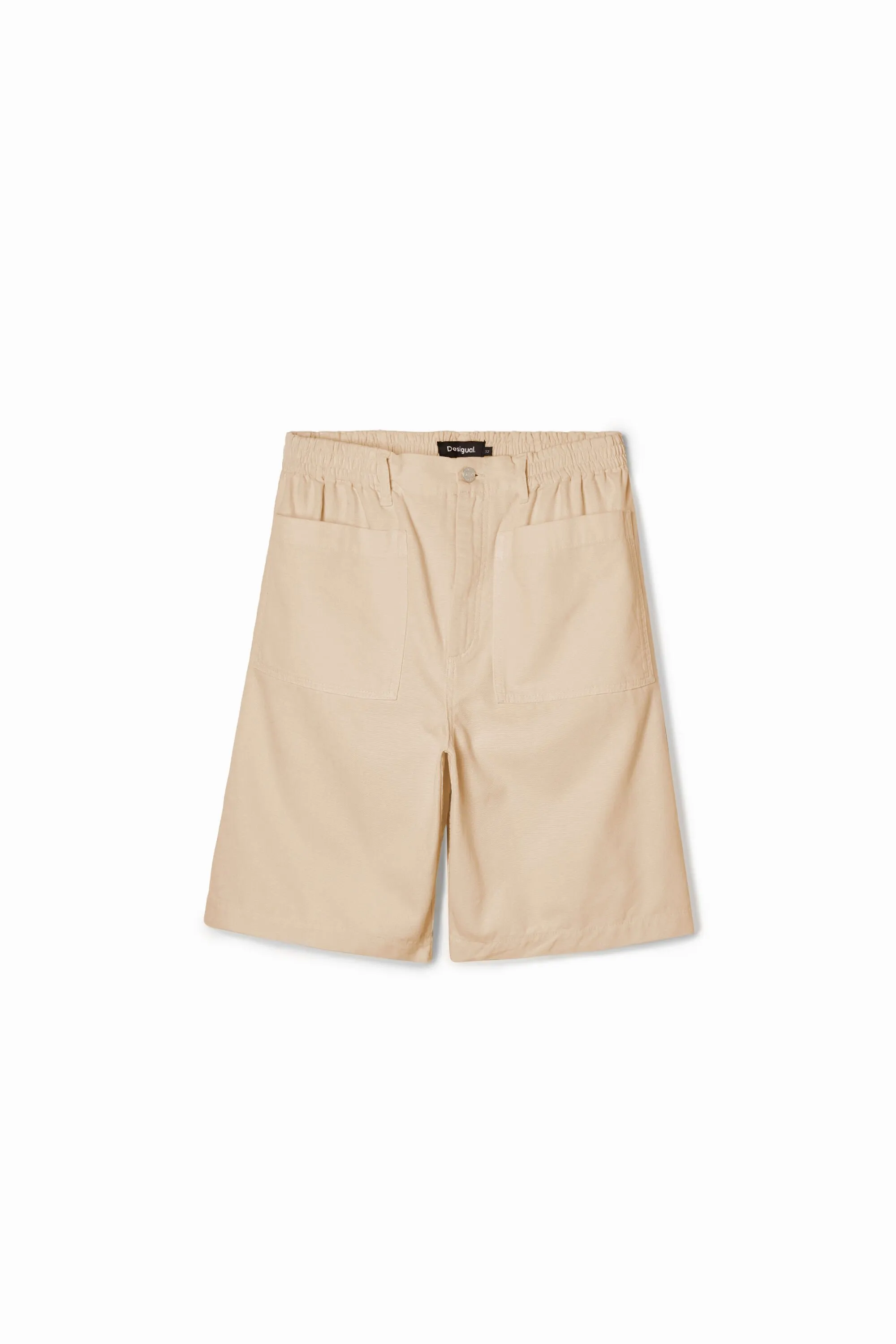 Shorts lisos bolsillos