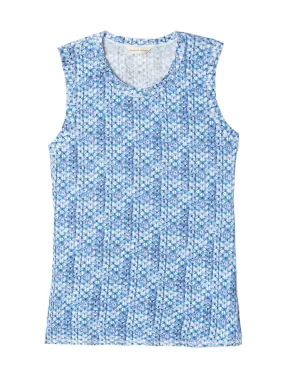 Sleeveless Shibori Tank